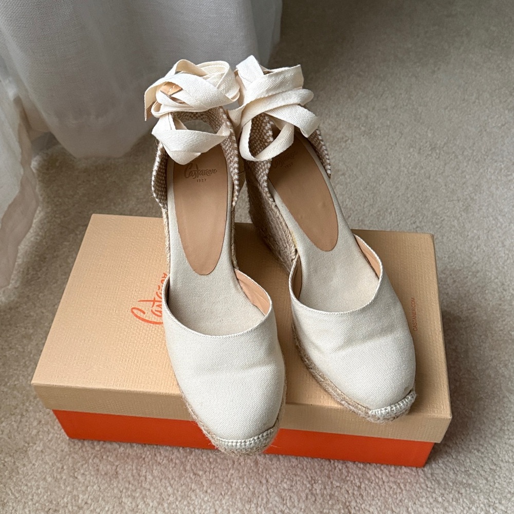 Castaner | carina espadrilles in ivory